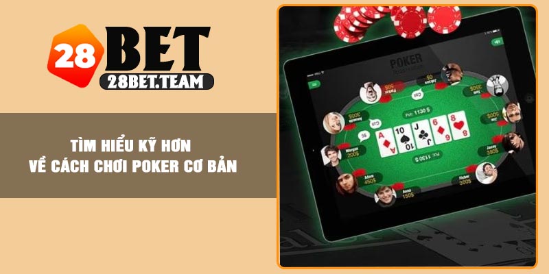 Tìm hiểu kỹ hơn về cách chơi Poker cơ bản